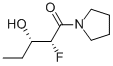 Pyrrolidine, 1-(2-fluoro-3-hydroxy-1-oxopentyl)-, (R*,S*)- (9CI) CAS#: 99343-23-4