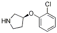 Pyrrolidine, 3-(2-chlorophenoxy)-, (3S)- CAS#: 900572-42-1