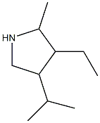 Pyrrolidine, 3-ethyl-4-isopropyl-2-methyl- (6CI) CAS#: 99863-15-7