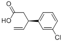 (R)-3-(3-CHLOROPHENYL)PENT-4-ENOIC ACID CAS#: 918149-77-6