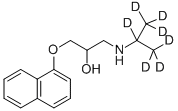 RAC PROPANOLOL-D7 CAS#: 98897-23-5