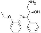 (R*,R*)-3-Amino-1-(2-ethoxyphenoxy)-1-phenylpropan-2-ol CAS#: 98769-74-5