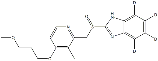 Rabeprazole-d4 CAS#: 934295-48-4