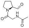 (S)-N-(2-(2-Formyl-1-pyrrolidinyl)-2-oxoethyl)acetamide CAS#: 99952-49-5