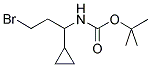TERT-BUTYL 3-BROMO-1-CYCLOPROPYLPROPYLCARBAMATE CAS#: 924817-97-0