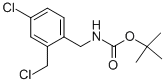 TERT-BUTYL 4-CHLORO-2-(CHLOROMETHYL)BENZYLCARBAMATE CAS#: 928754-18-1