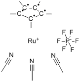 TRIS(ACETONITRILE)PENTAMETHYLCYCLOPENTADIENYLRUTHENIUM (I) HEXAFLUOROPHOSPHATE CAS#: 99604-67-8