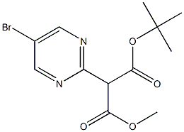 Tert-Butyl Methyl 2-(5-Bromopyrimidin-2-Yl)Malonate CAS#: 948594-79-4
