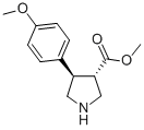 Trans-methyl 4-(4-methoxyphenyl)pyrrolidine-3-carboxylate CAS#: 939758-17-5