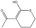 Valeric acid, 2-(1-hydroxyethylidene)-5-mercapto-, delta-(thio lactone) (6CI) CAS#: 99620-41-4