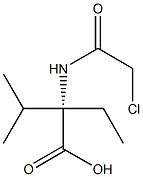 Valine, N-chloroacetyl-2-ethyl- (5CI) CAS#: 911460-76-9