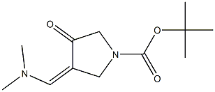 (Z)-tert-butyl 3-((dimethylamino)methylene)-4-oxopyrrolidine-1-carboxylate CAS#: 905274-02-4