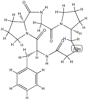 cyclo(glycyl-prolyl-psi(CH2S)-glycyl-phenylalanyl-prolyl) CAS#: 99781-72-3