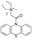 diethyl-methyl-(2-oxo-2-phenothiazin-10-yl-ethyl)azanium iodide CAS#: 98964-14-8