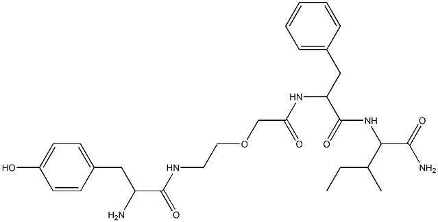 enkephalinamide, Gly(2)-psi-(methyleneoxy)-Gly(3)-Leu(5)- CAS#: 98900-28-8