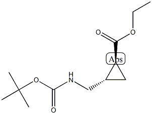 etil (1r, 2r) -rel-2- (boc-aminometil) ciclopropanocarboxilato CAS #: 946598-53-4