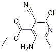 ethyl 3-amino-6-chloro-5-cyano-2-methylisonicotinate CAS#: 99421-19-9