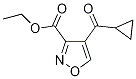 ethyl 4-(cyclopropylcarbonyl)-3-isoxazolecarboxylate CAS#: 952182-95-5