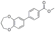 methyl 4-(3,4-dihydro-2H-1,5-benzodioxepin-7-yl)benzenecarboxylate CAS#: 952182-99-9