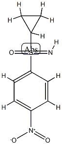 rac-S-cyclopropyl-S-(p-nitrophenyl)sulfoximine CAS#: 942410-33-5