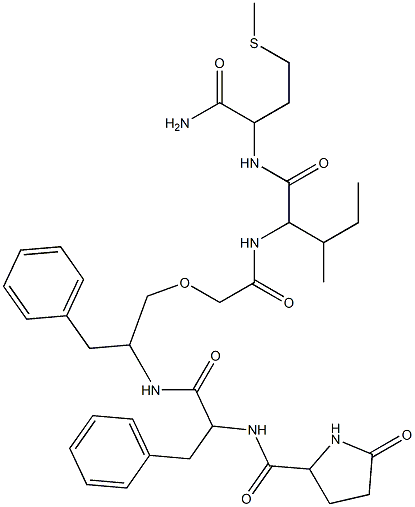 substance P (6-11), pGlu(6)-Phe(8)-psi-(methyleneoxy)-Gly(9)- CAS#: 98900-29-9