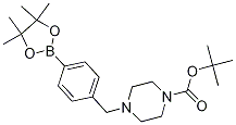 tert-Butyl 4-(4-(4,4,5,5-tetramethyl-1,3,2-dioxaborolan-2-yl)benzyl)piperazine-1-carboxylate CAS#: 936694-19-8
