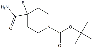 tert-Butyl 4-carbamoyl-4-fluoropiperidine-1-carboxylate CAS#: 918431-92-2