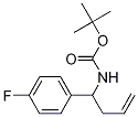 tert-butyl (1-(4-fluorophenyl)but-3-en-1-yl)carbamate CAS#: 913563-71-0