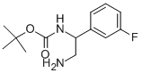 tert-butyl 2-amino-1-(3-fluorophenyl)ethylcarbamate CAS#: 943325-32-4
