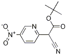 tert-butyl 2-cyano-2-(5-nitropyridin-2-yl)acetate CAS#: 914223-27-1