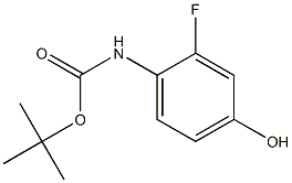 tert-butyl 2-fluoro-4-hydroxyphenylcarbamate CAS#: 911297-02-4