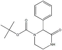 tert-butyl 3-oxo-2-phenylpiperazine-1-carboxylate CAS#: 911705-40-3
