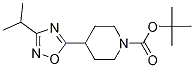 tert-butyl 4-(3-isopropyl-1,2,4-oxadiazol-5-yl)piperidine-1-carboxylate CAS#: 913264-42-3