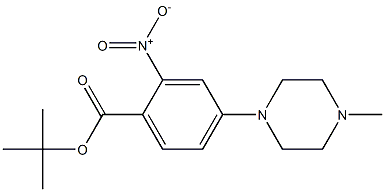 tert-butyl 4-(4-methylpiperazin-1-yl)-2-nitrobenzoate CAS#: 942271-61-6