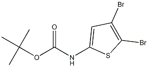 tert-butyl 4,5-dibromothiophen-2-ylcarbamate CAS#: 943321-93-5