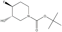 trans-tert-butyl 4-fluoro-3-hydroxypiperidine-1-carboxylate CAS#: 955028-82-7