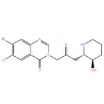 Structure de l'halofuginone CAS 55837-20-2