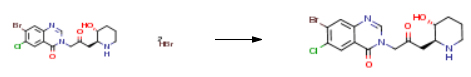 Route of Synthesis (ROS) di Halofuginone CAS 55837-20-2