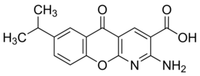 Estrutura do Amlexanox CAS 68302-57-8