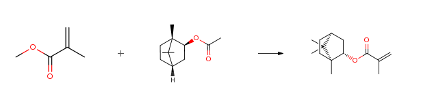 Route-of-Synthesis-ROS-of-Isobornyl-methacrylate-CAS-7534-94-3