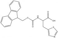 Fmoc-3-Ala（5-噻唑基）-OH CAS 870010-07-4的結構