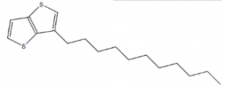 Структура 3-ундецилтиено [3,2-b] тиофена CAS 950223-97-9