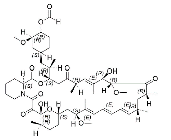 Struktur von Everolimus EP Verunreinigung E CAS 159351-69-65