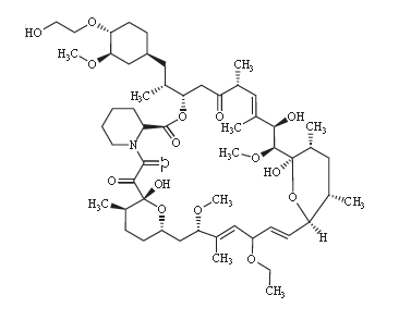 Structure of Everolimus EP Impurity F CAS 159351-69-66