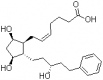 Struttura del composto correlato a Latanoprost E CAS 41639-83-2