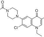 Impureza de Norfloxacina EP I CAS #: 105440-01-51