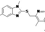 Omeprazole Sulfide N1-Methyl 5-Methoxy Analog CAS#: 1227380-90-63