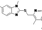 Omeprazole Sulfide N1-Methyl 6-Methoxy Analog CAS#: 1227380-90-64