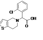 Clopidogrel-saure racemische Verbindung CAS#: 25122-41-25