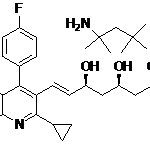 匹伐他汀 1,1,3,3-四甲基丁胺鹽 CAS#: 254452-92-11